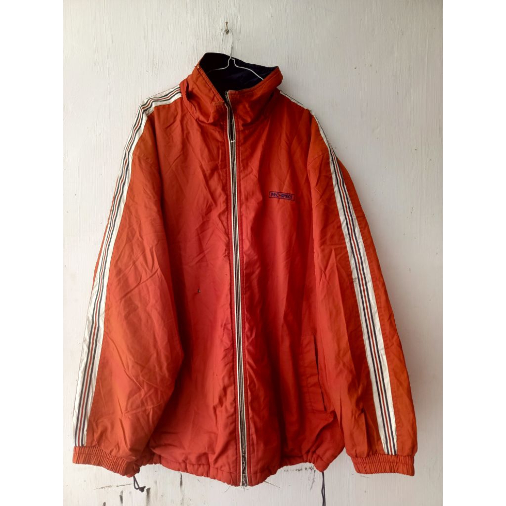 PROSPECS Tracktop Jacket Tebal Spellout Vintage Size 105 Minusan