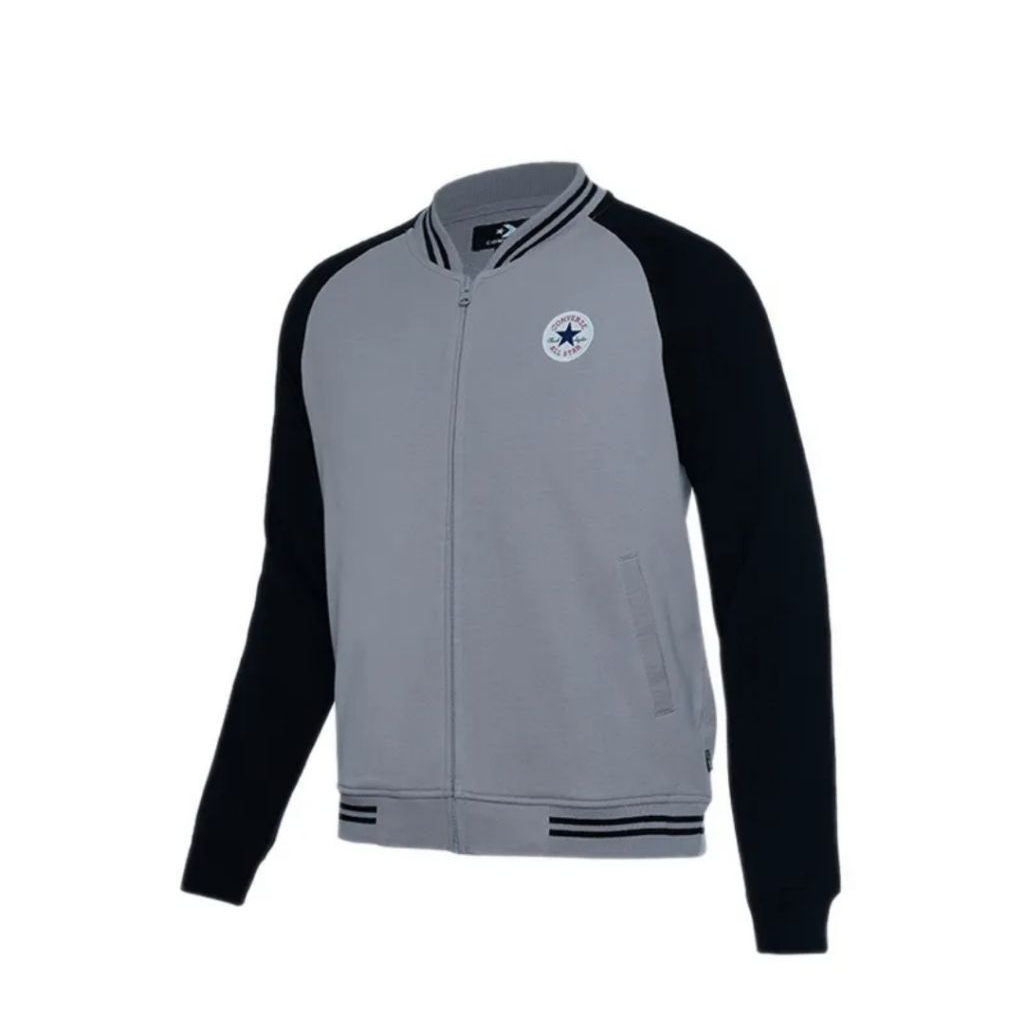 Converse Retro Prem Track Women's Jacket. Vintage Grey