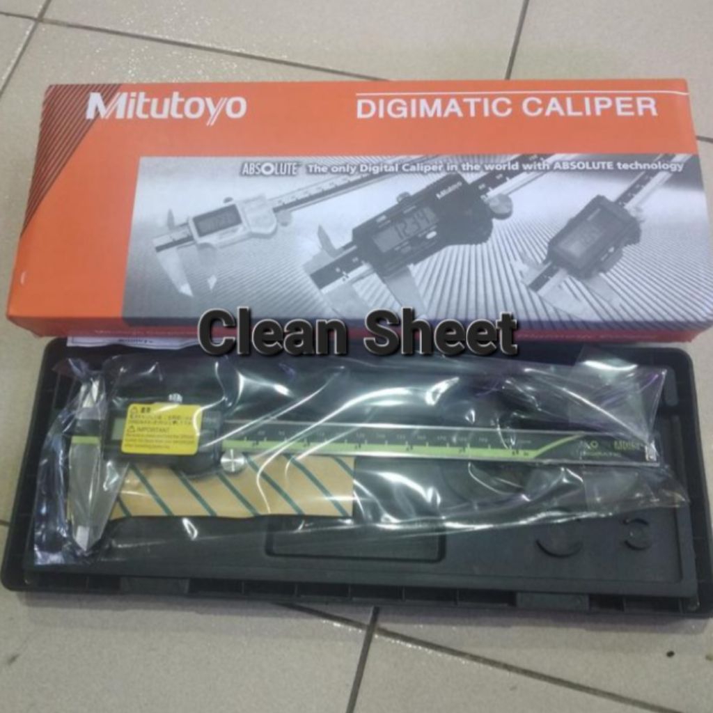 Sigmat digital caliper 8" Mitutoyo 0-200mm