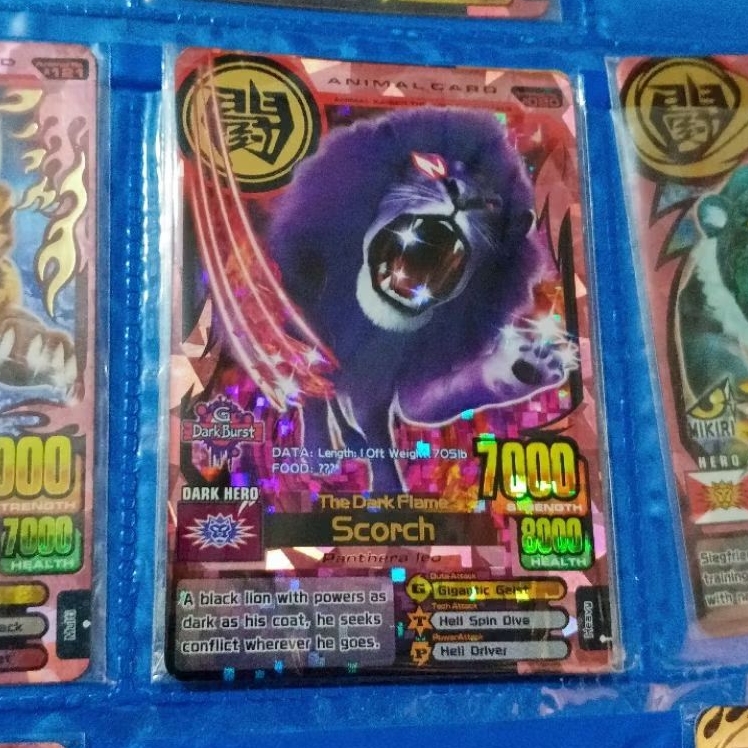 kartu animal kaiser scorch ver 5 ultra rare original