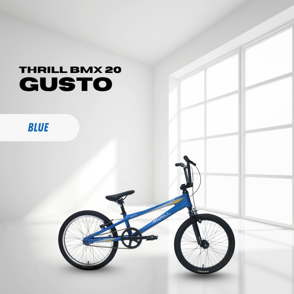 Sepeda BMX 20" Thrill Gusto Pro XL Terbaru - Sepeda BMX 20" Thrill Gusto Pro (Gusto VB AL)
