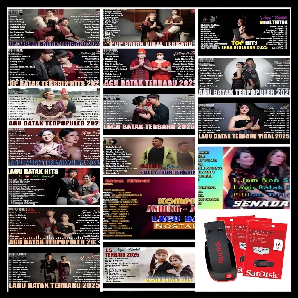 USB MOBIL MP3 LAGU POP BATAK TERBARU - USB MP3 PLAYER BUAT DI MOBIL - USB MP3 LAGU BATAK TERBARU