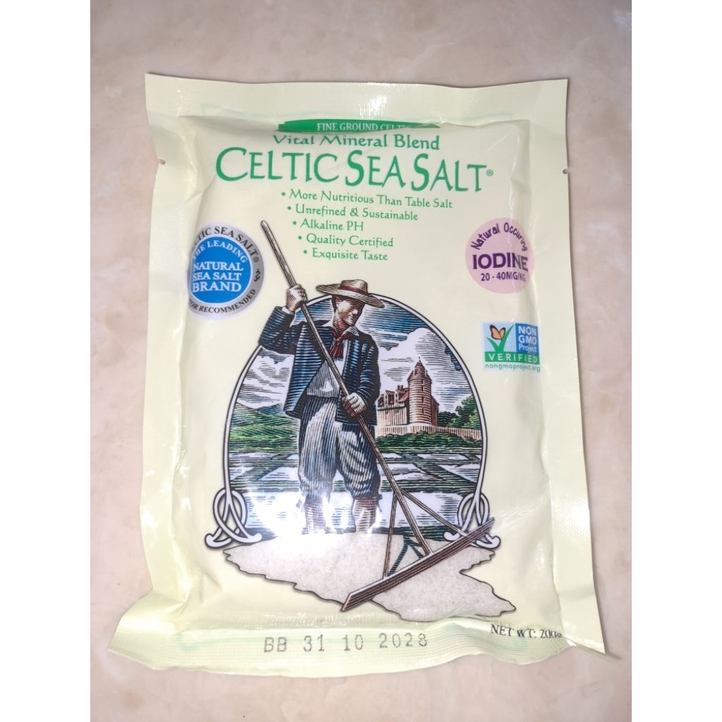 CELTIC seasalt fine 200gr ORIGINAL PRANCIS garam celtic halus Best seller