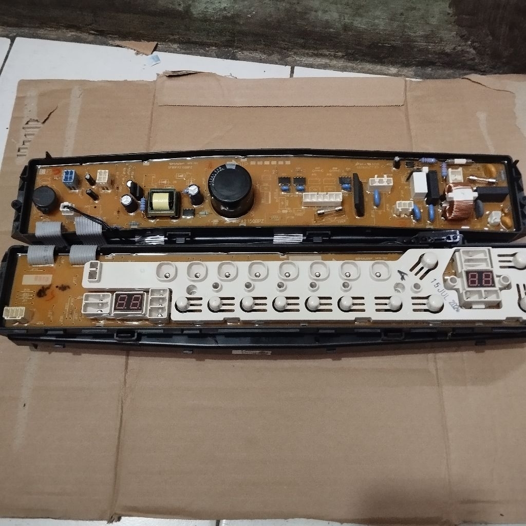 MODUL MESIN CUCI SHARP TOP LOADING J-TECH INVERTER ES-M8500XT