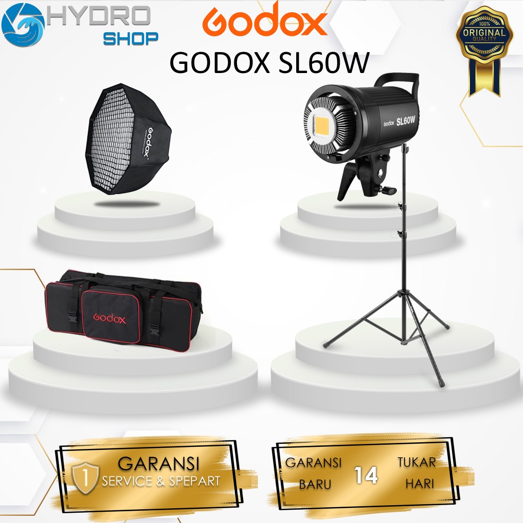 Godox SL60W Daylight LED Monolight / Paket Godox SL60W / Godox SL 60W