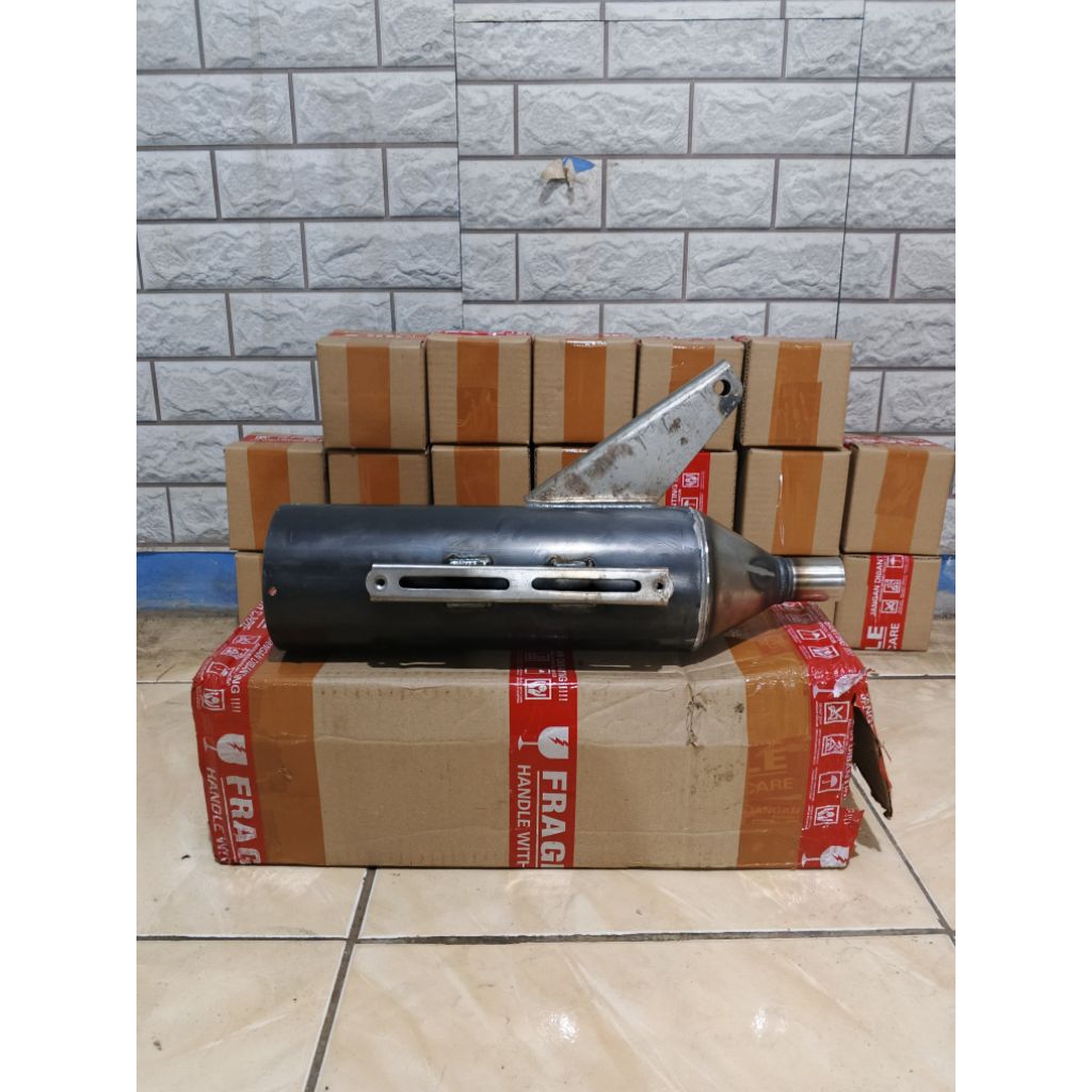tabung knalpot cms bahan tebal untuk Mio m3