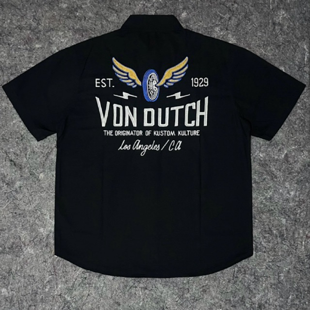 KEMEJA PRIA/WS - VONDUTCH - ORIGINAL 100%