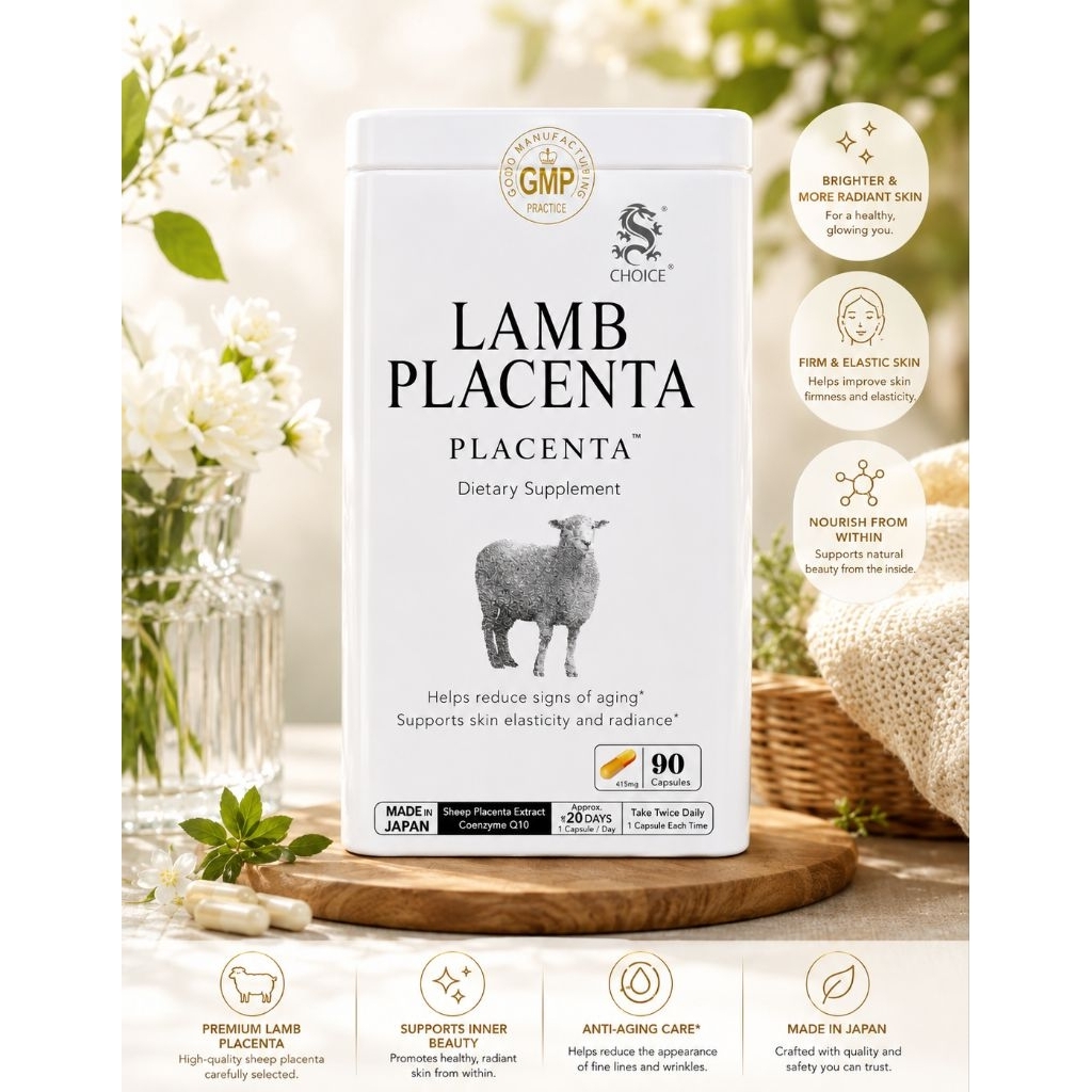 Lamb Placenta - Placenta domba - vitamin kulit