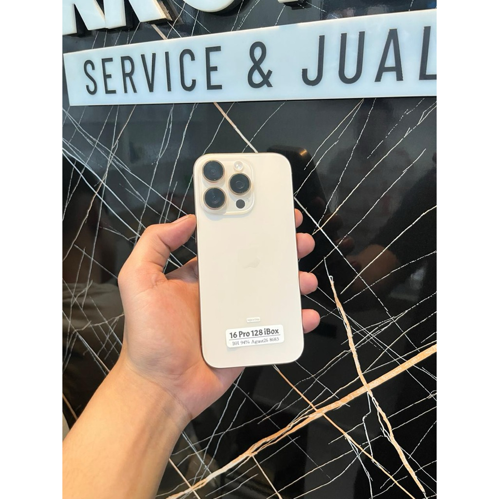 iphone 16 pro 128gb ibox second