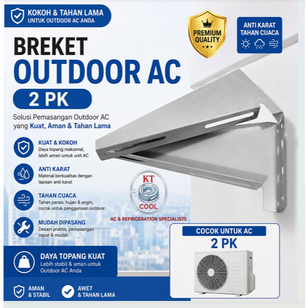 BREKET AC  2 PK POLOS