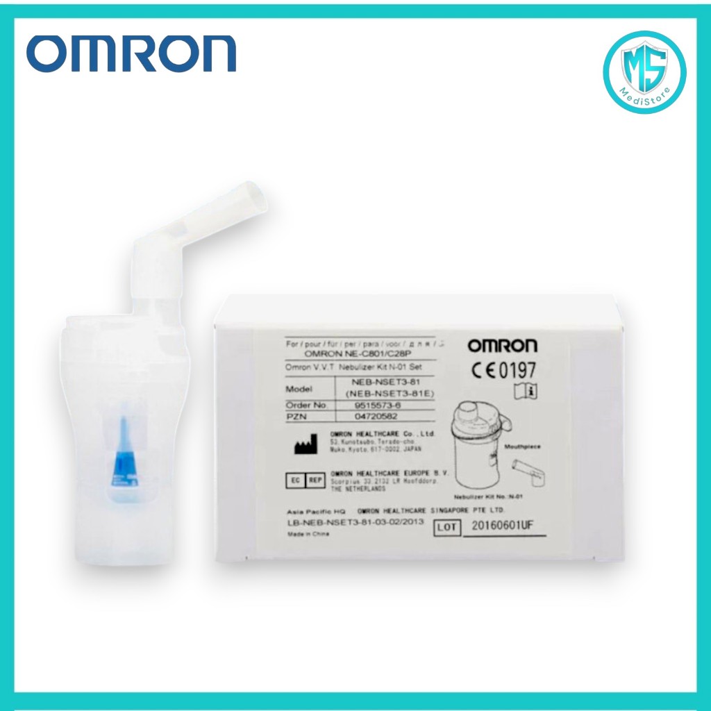 Nebulizer Kit Omron  Original Tempat Obat Nebulizer Omron C28  Nebulizer Kit C101 C801