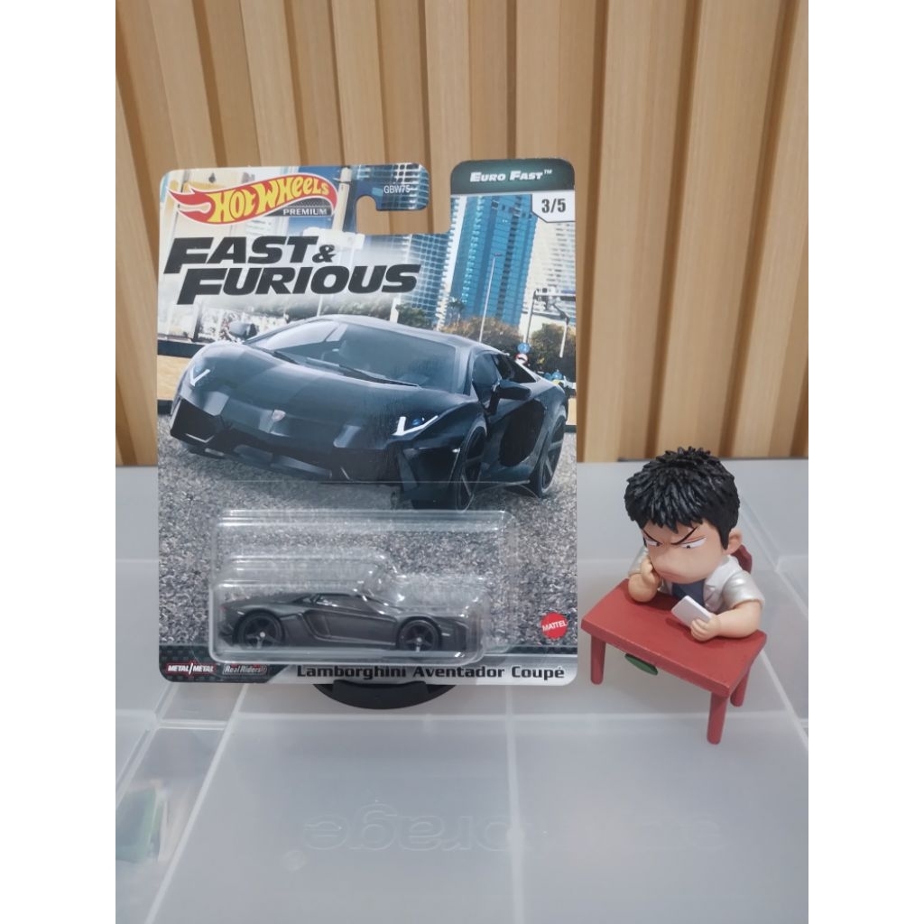 Hot Wheels Fast & Furious Lamborghini Aventador Coupe Euro Fast (Baca Deskripsi)