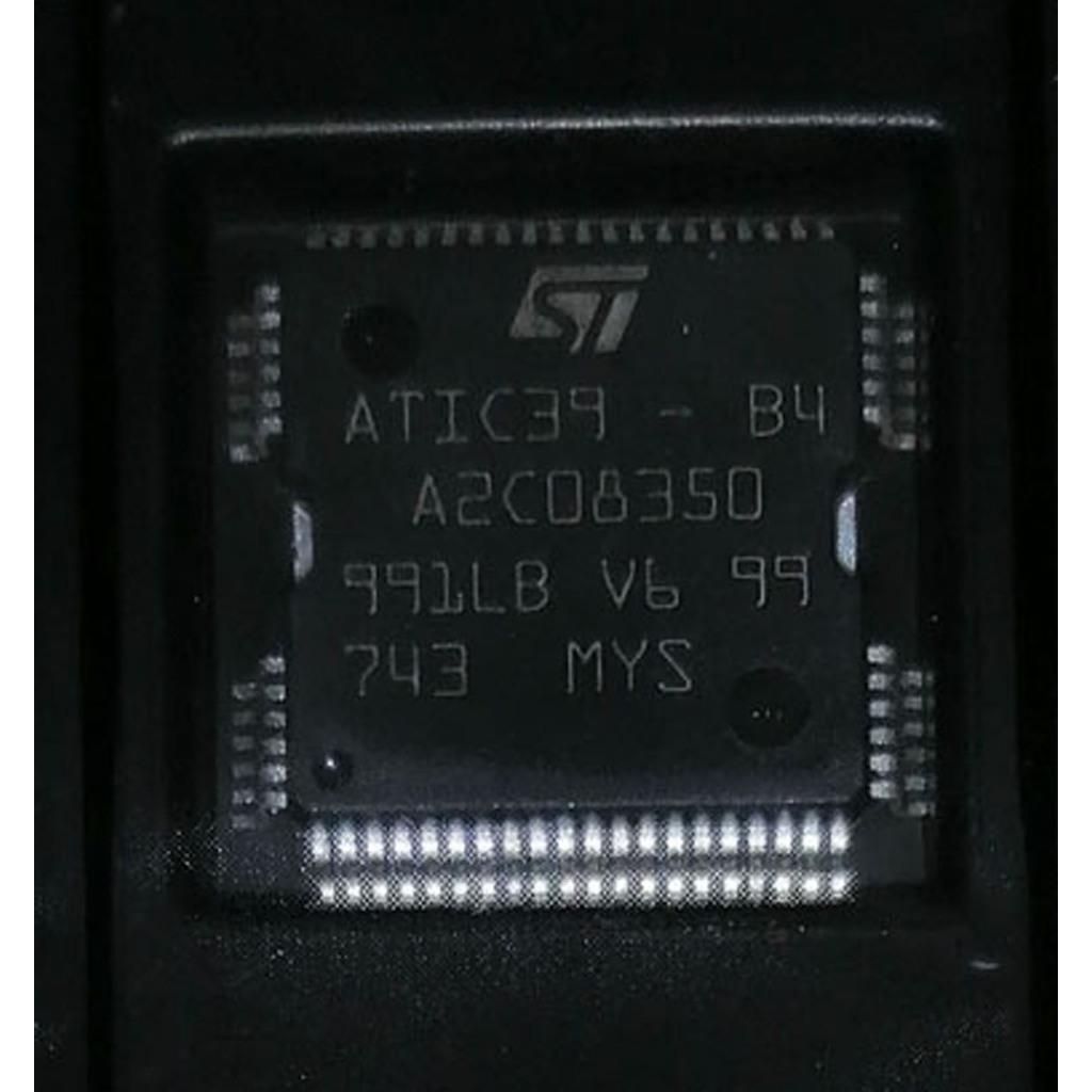 Original Atic 39B4 ATIC39 B4 ATIC39B4 QFP64 Car ECU injection chip IC