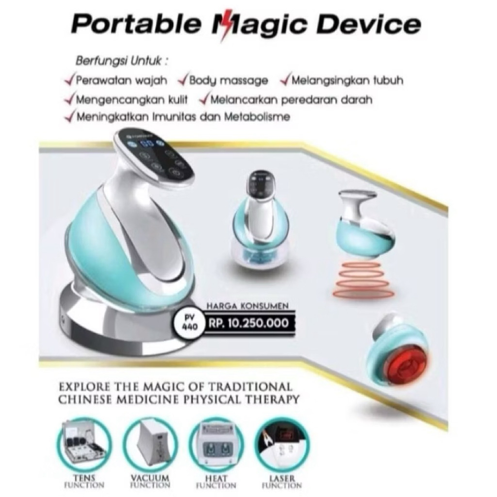Portable Magic Device Fohoway PMD alat terapi