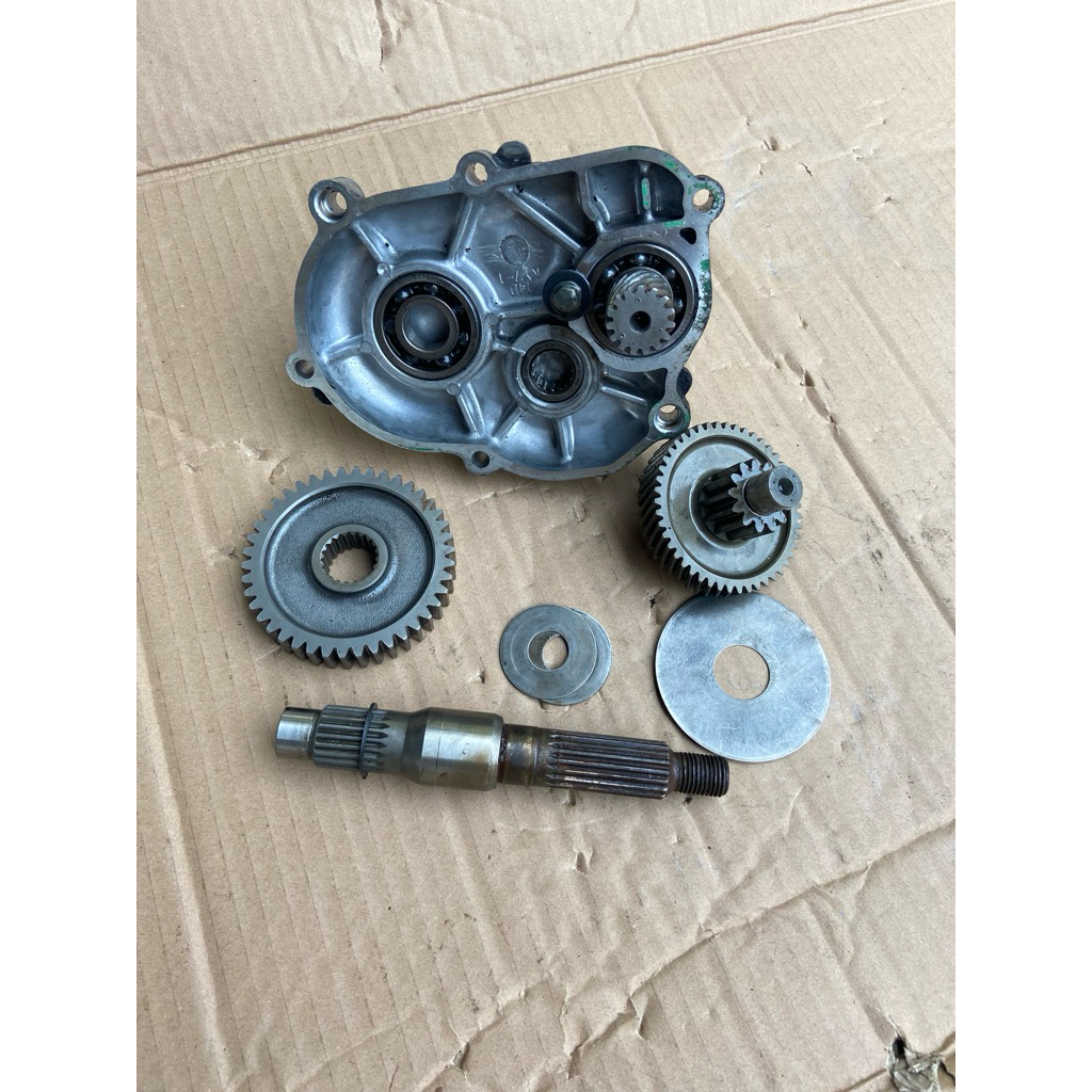 gear box as roda belakang set gardan yamaha mio sporty mio smile mio soul lama original copotan moto