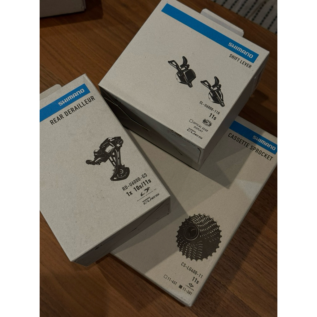 MINI GROUPSET SHIMANO CUES 11 SPEED U6000 11-50T  MINI GROUPSET UNTUK NANJAK