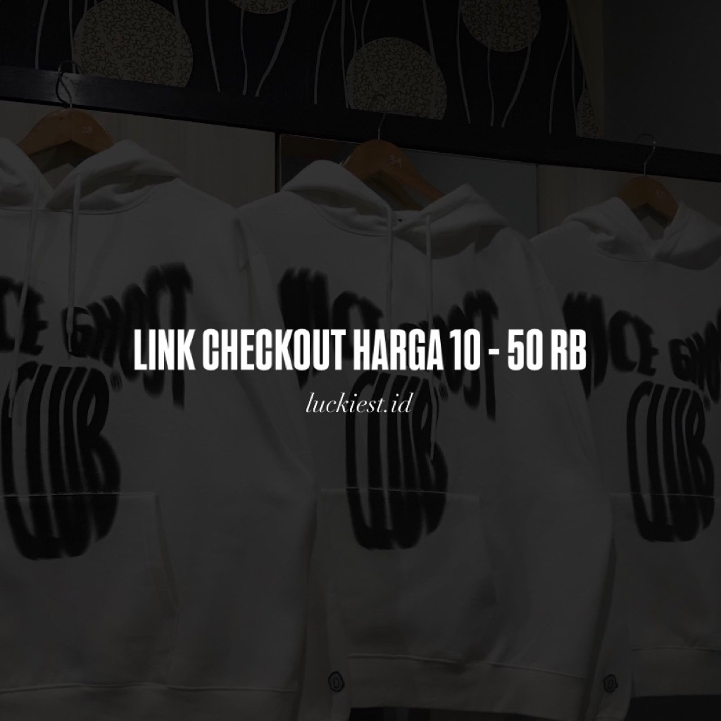 LINK CHECKOUT HOODIE OVERSIZED & BOXY 10 - 50 RB