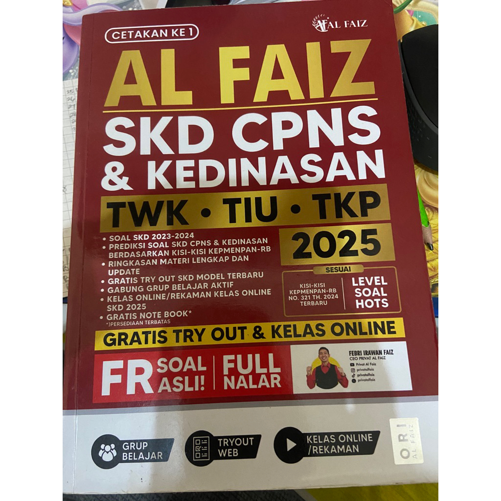 READY PRELOVED BUKU CPNS AL FAIZ 2025