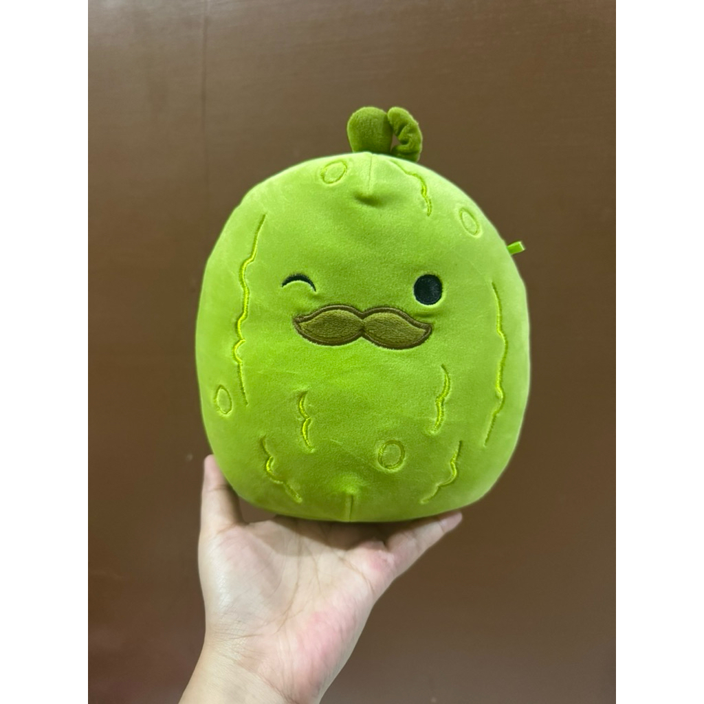 Boneka SQuishmallow Karakter Charles the Pickle size 20x20cm Original / Boneka Charles the Pickle Sq