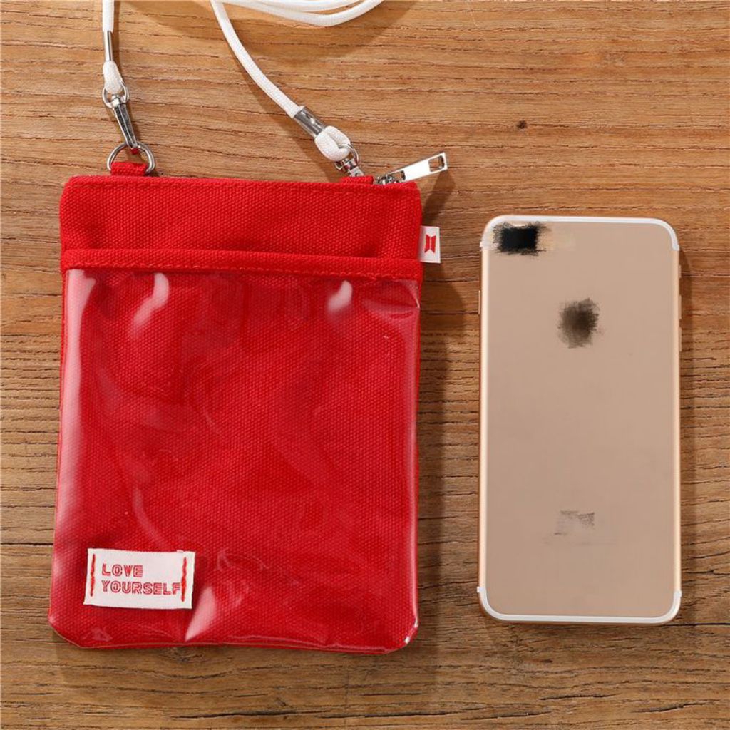 BTS LOVE YOURSELF CONCERT 2019/mini bag/tas Selempang