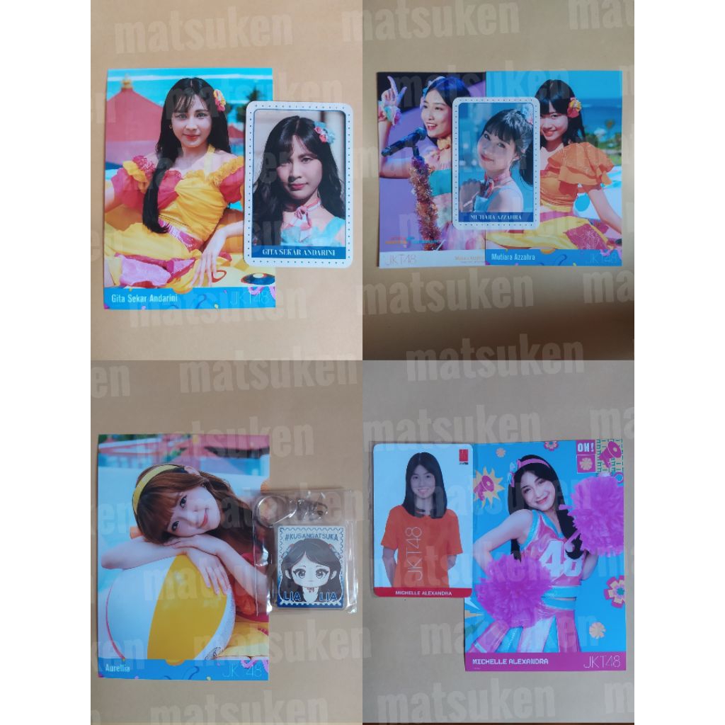 Bundling Photopack Photocard Keychain JKT48 Merchandise 9th Anniversary Theater NTSY OMP KSS GNF SR