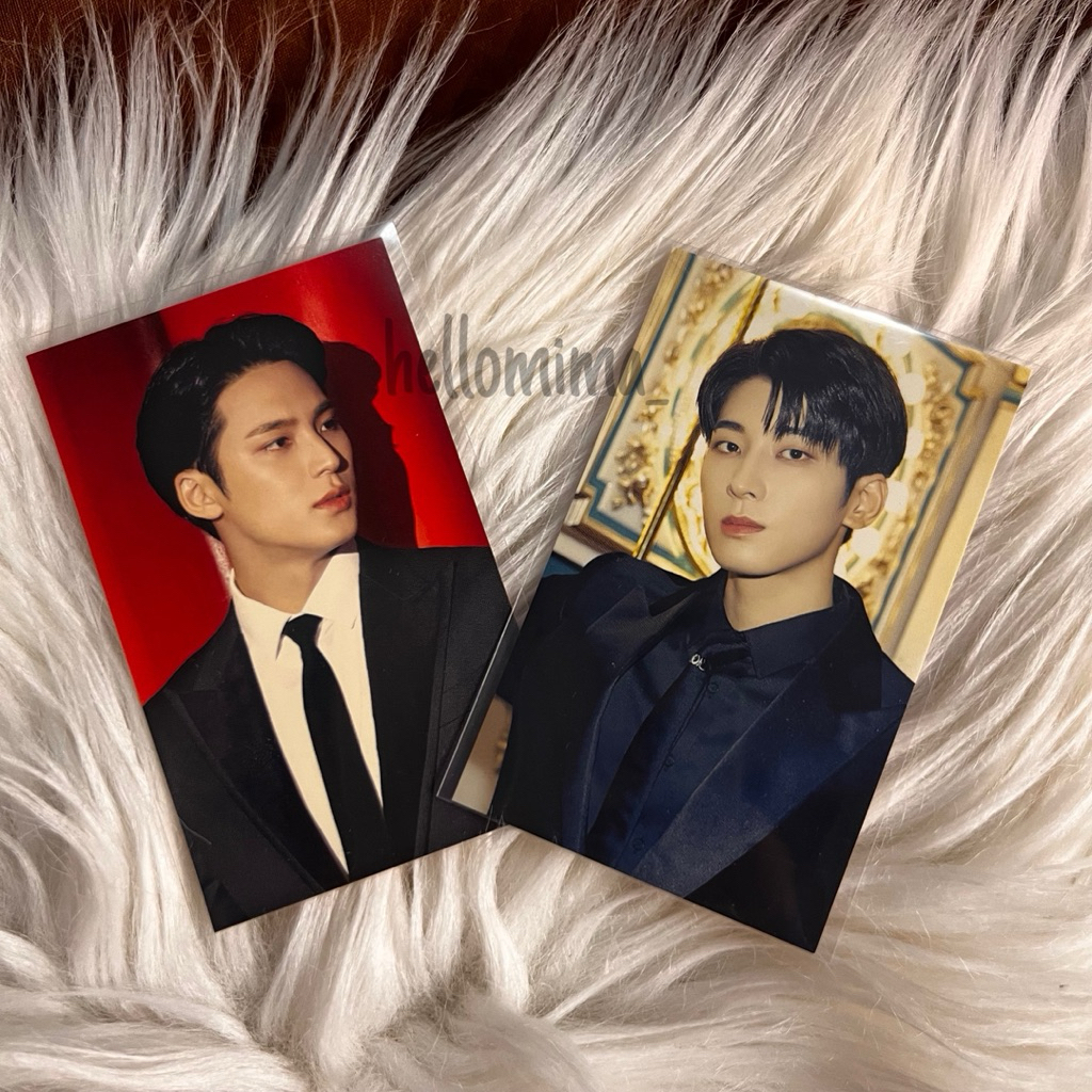 MINGYU WONWOO SEVENTEEN THE FACT MUSIC AWARD PHOTOCARD TFMA TMA PRESIDEN