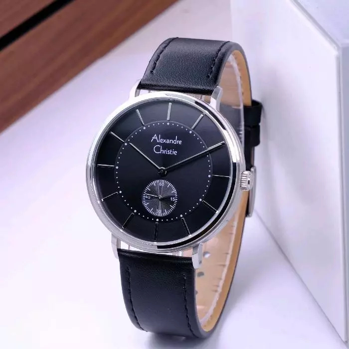 ORIGINAL Jam Tangan Pria Alexandre Christie AC KULIT Garansi Resmi 1 Tahun Leather 6571 6573 6648 86