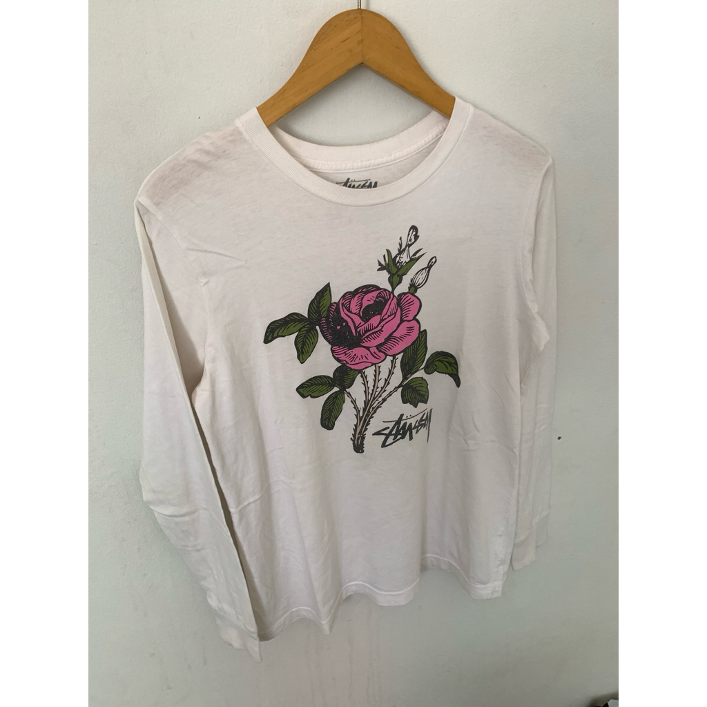 stussy flowers longsleeve