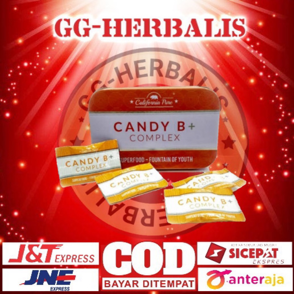 Candy Jeruk b complex isi 12 Import