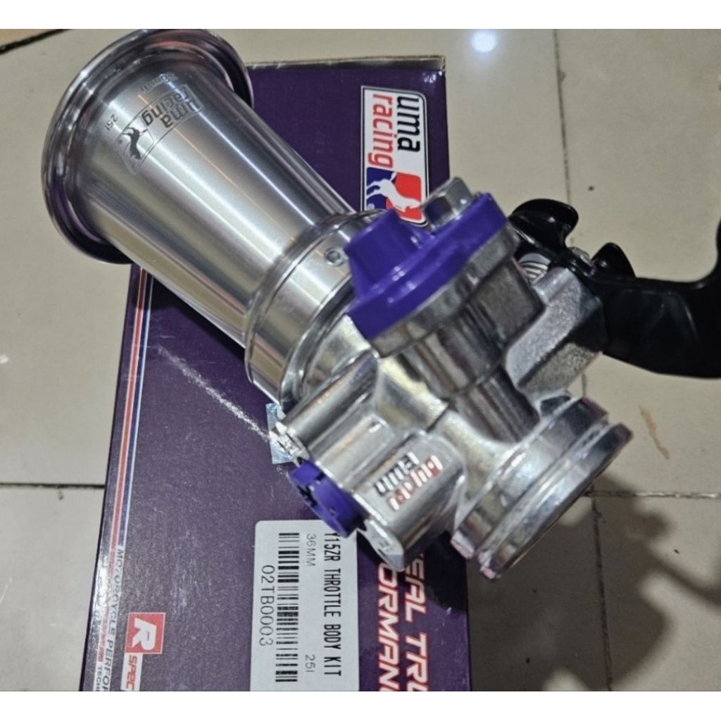 TB UMA MX KING 38MM DAPET 2 INTAKE DAN VELOCITY