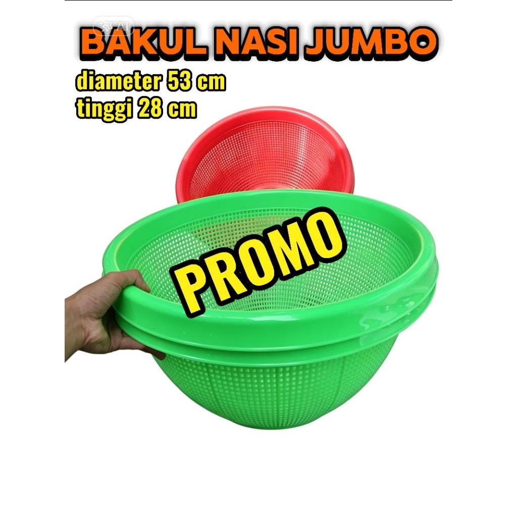 BAKUL NASI MERK BEEPLAST TEBAL BAKUL PLASTIK JUMBO