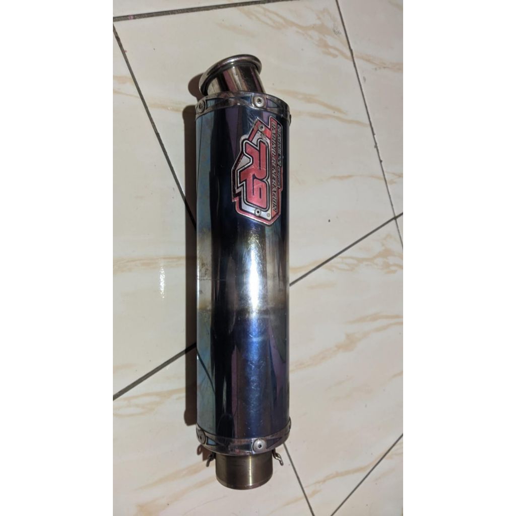 Slincer knalpot r9 mugello Original (Bekas)