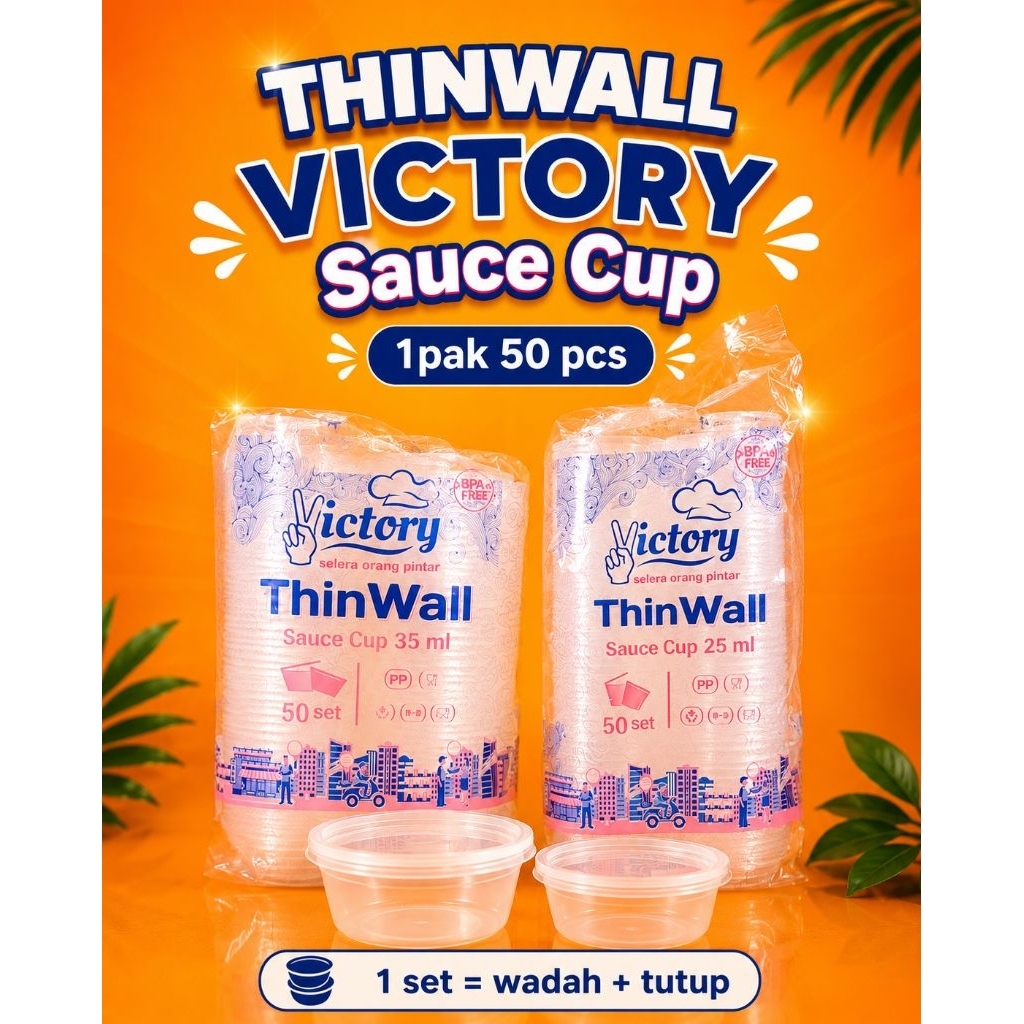 Thinwall Cup / Sauce Cup Victory 25 ml / 35 ml