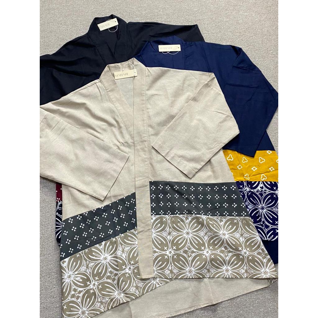 Hanari Long Outer Batik | Outer Batik wanita | Vest Outer batik