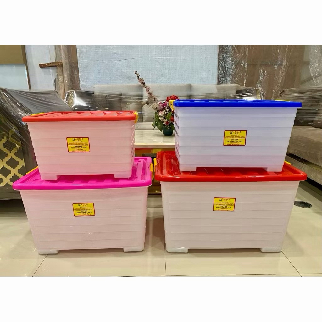Container Kontainer Box CB- 95 Liter PUTIH SL Plastic / Storage Box