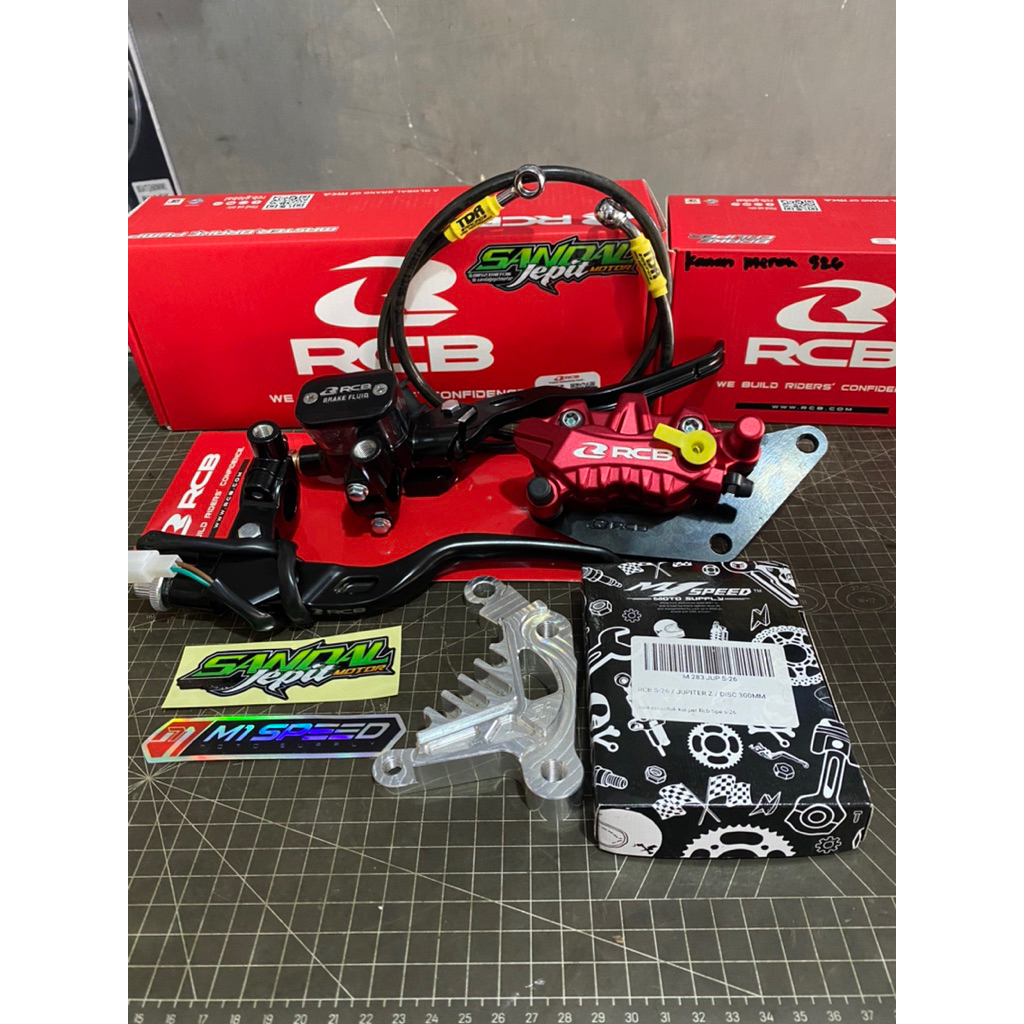 PAKET SET MASTER KALIPER PNP FIZ R JUPITER VEGA R MASTER REM RCB KOTAK E3 14MM SET HANDLE KOPLING E2