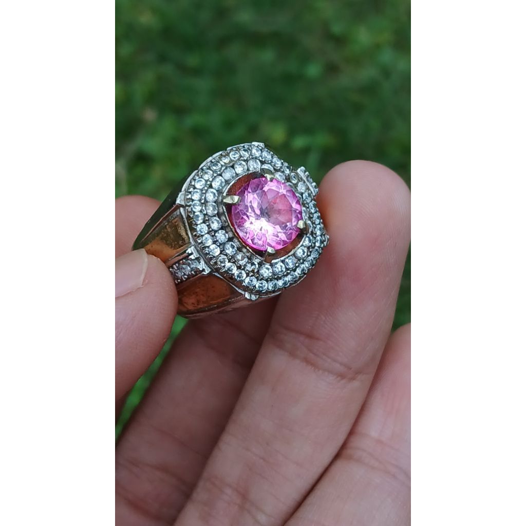 CINCIN PERMATA PINK TOPAZ CO