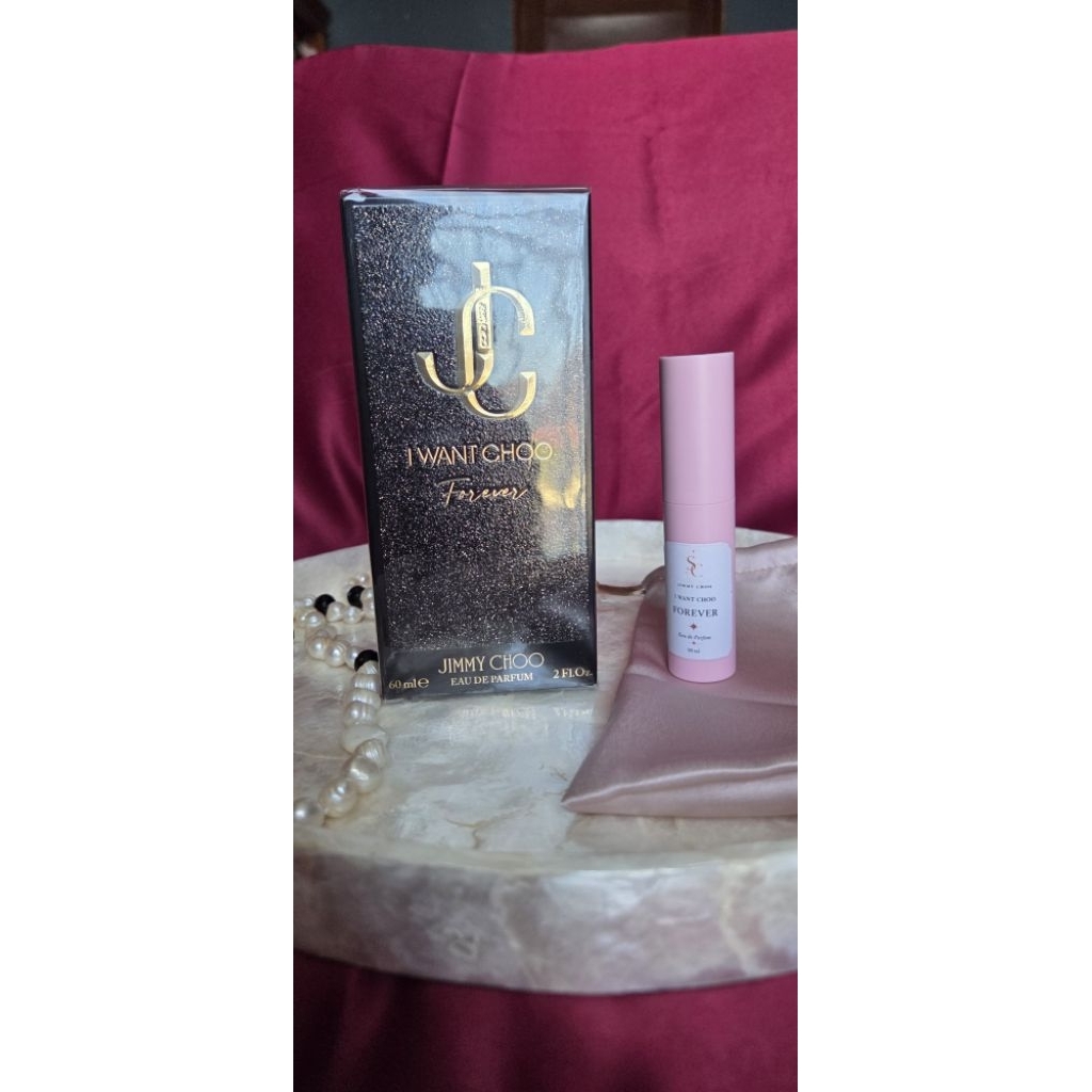 Decant Jimmy Choo I Want Choo Forever EDP 10ml Original Refill Travel Size