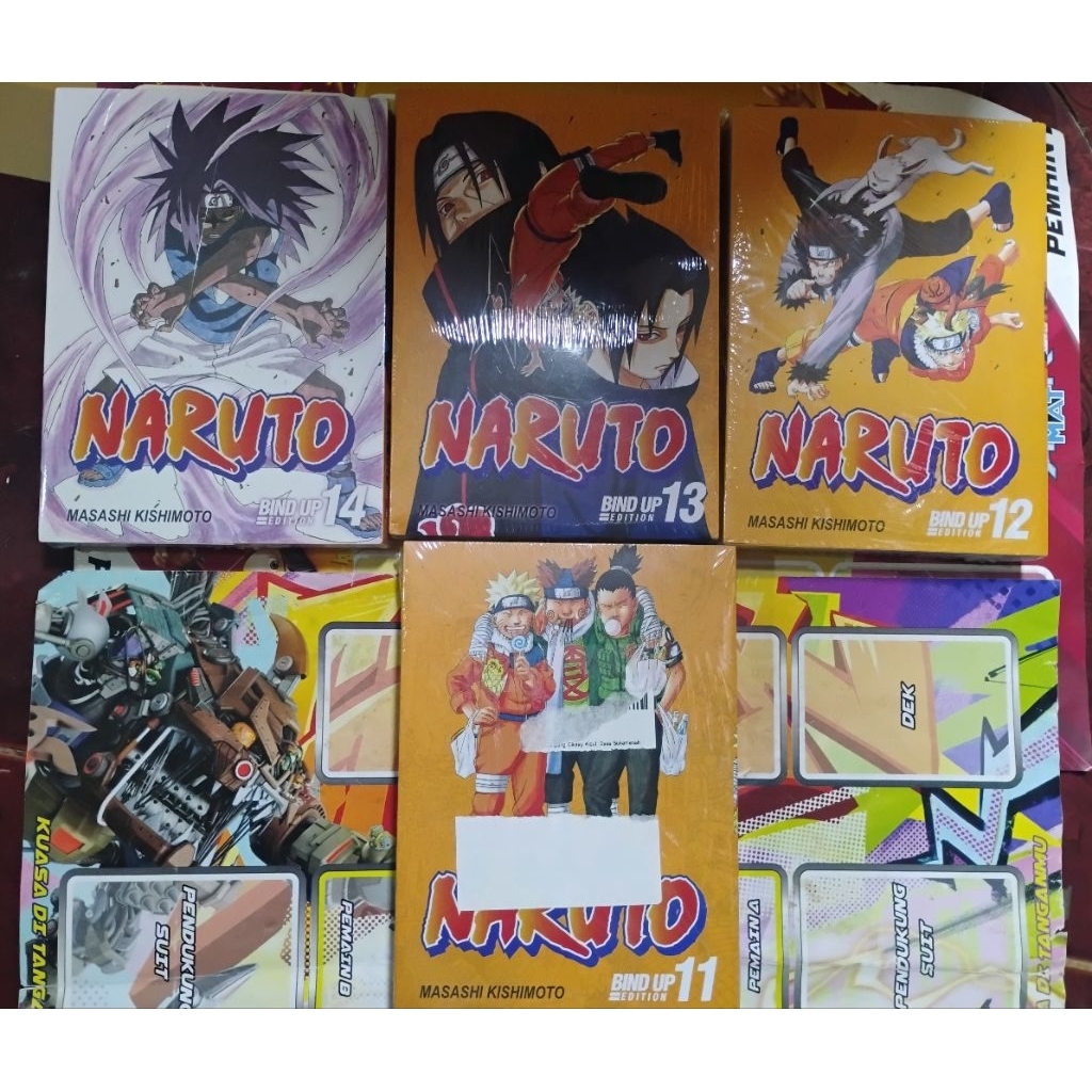 Komik Naruto Bind Up set