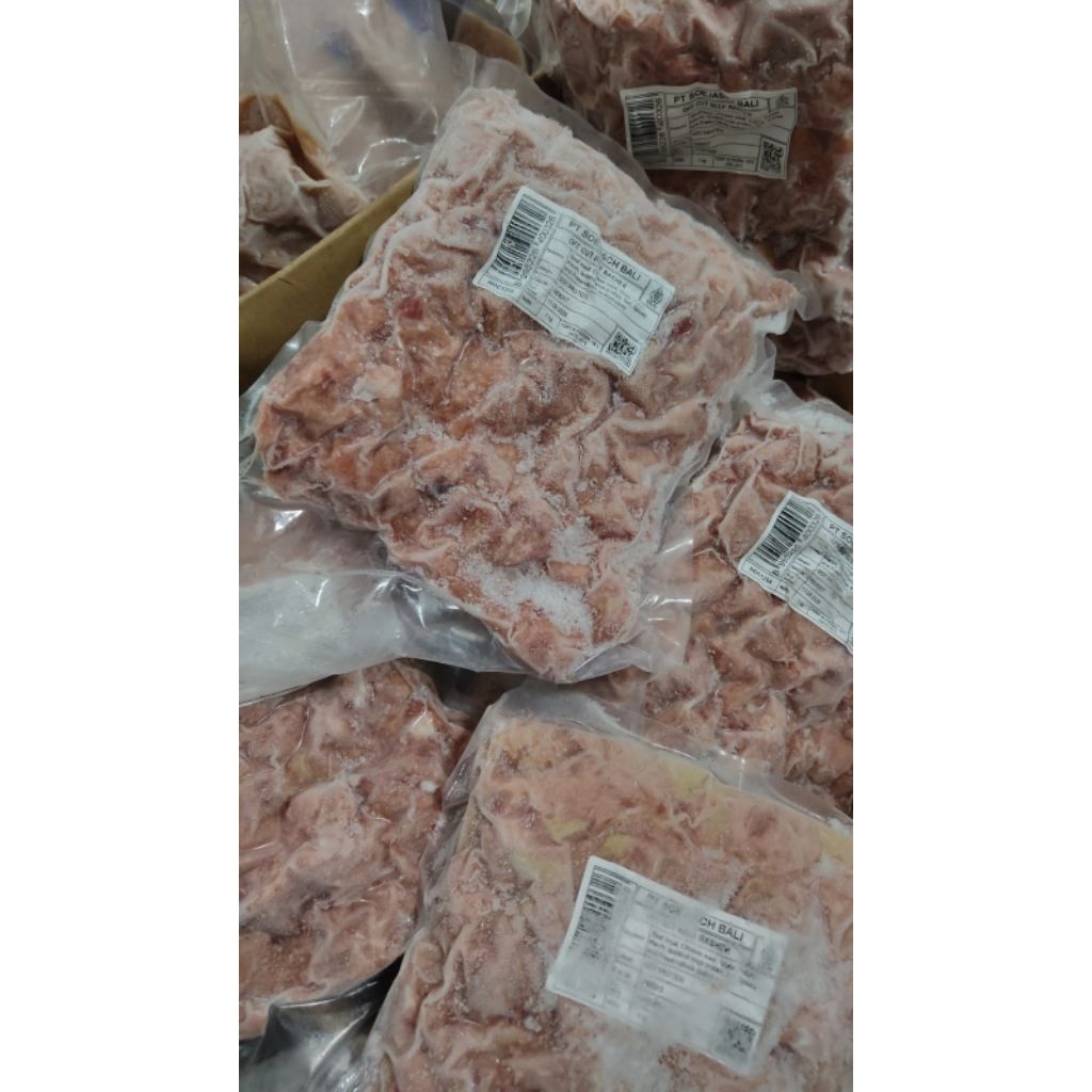 BEEF BACON OFFCUT, 1 KG