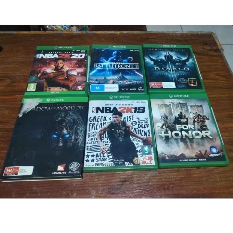 BD xbox one per judul. game
