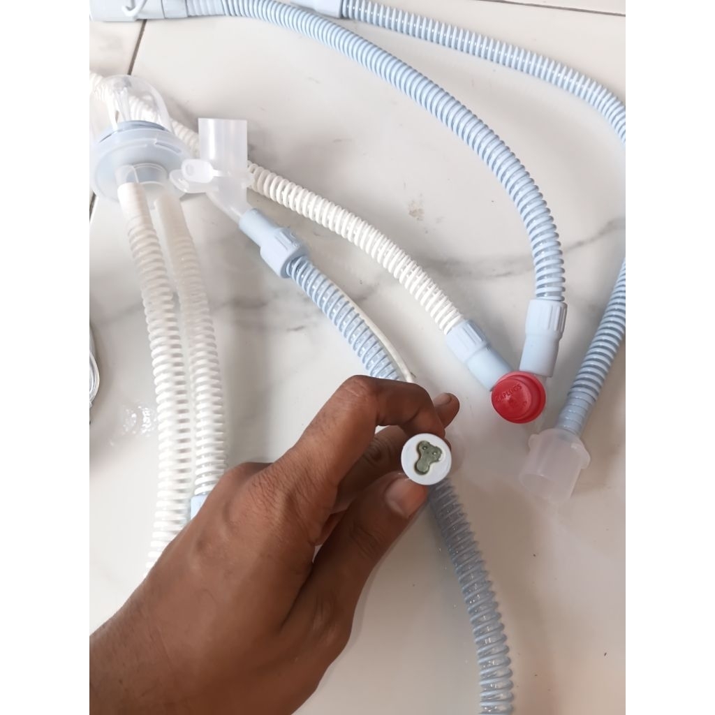 breathing circuit bayi, neonate, anak, pediatric drager for ventilator & buble CPAP original