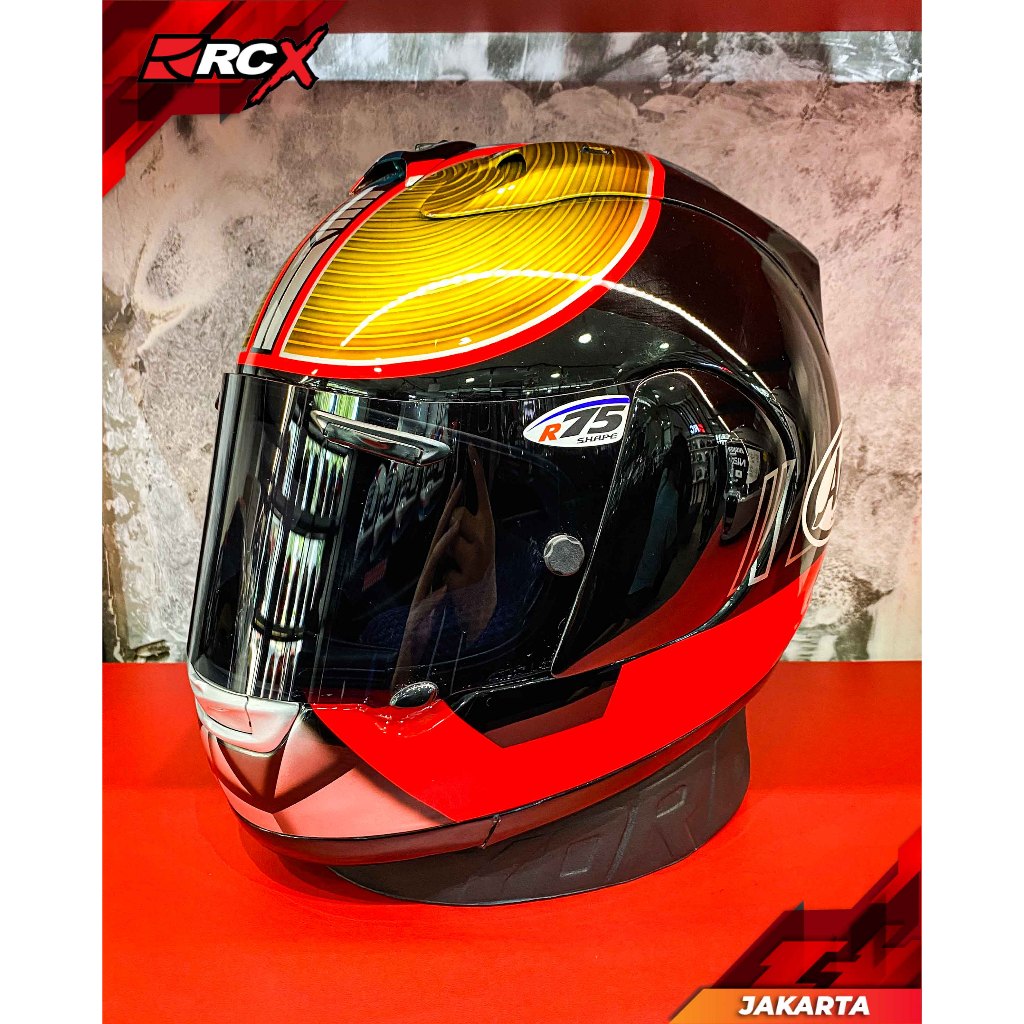 Helm Arai RX7-RR4 Custom Paint Kamen Rider Faiz Original Second 2nd Bekas RCX