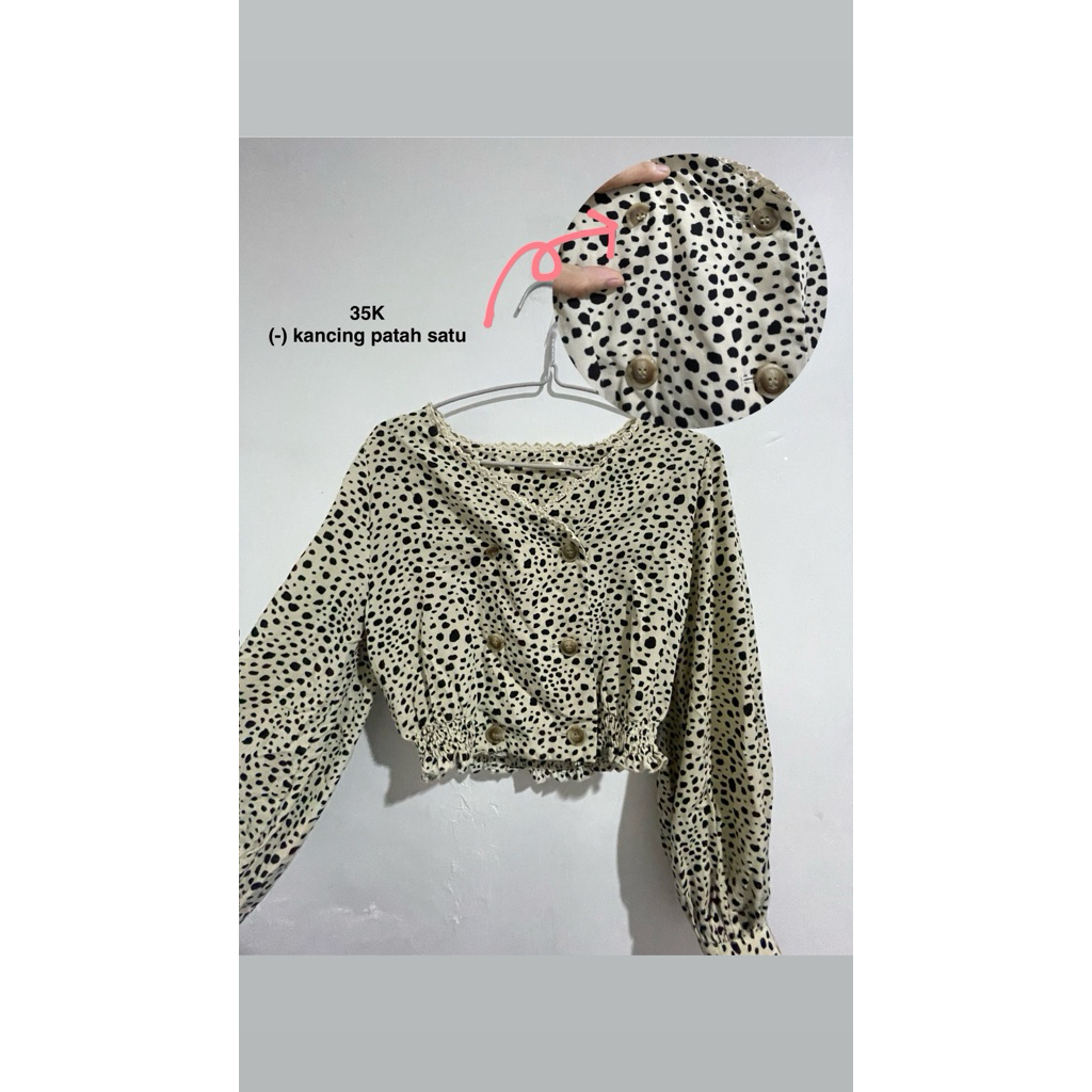 Crop Top Leopard