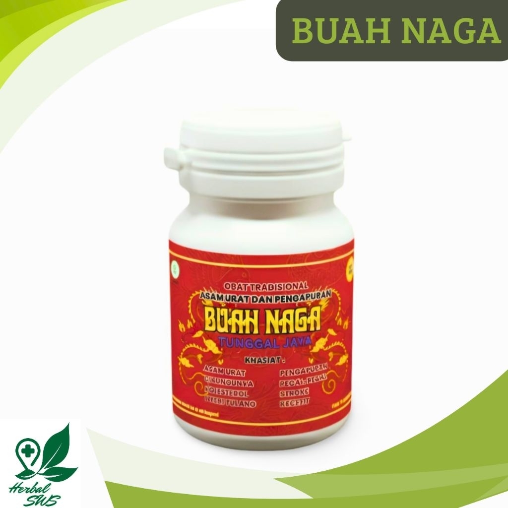 Buah Naga Herbal Original Isi 40 Kapsul