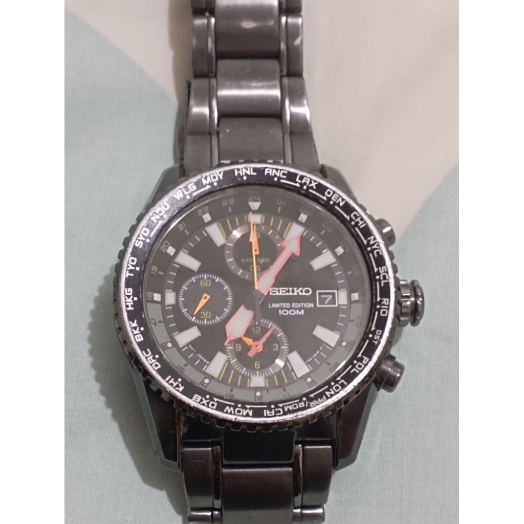 Jam Seiko 7T92 Limited Edition Chronograph
