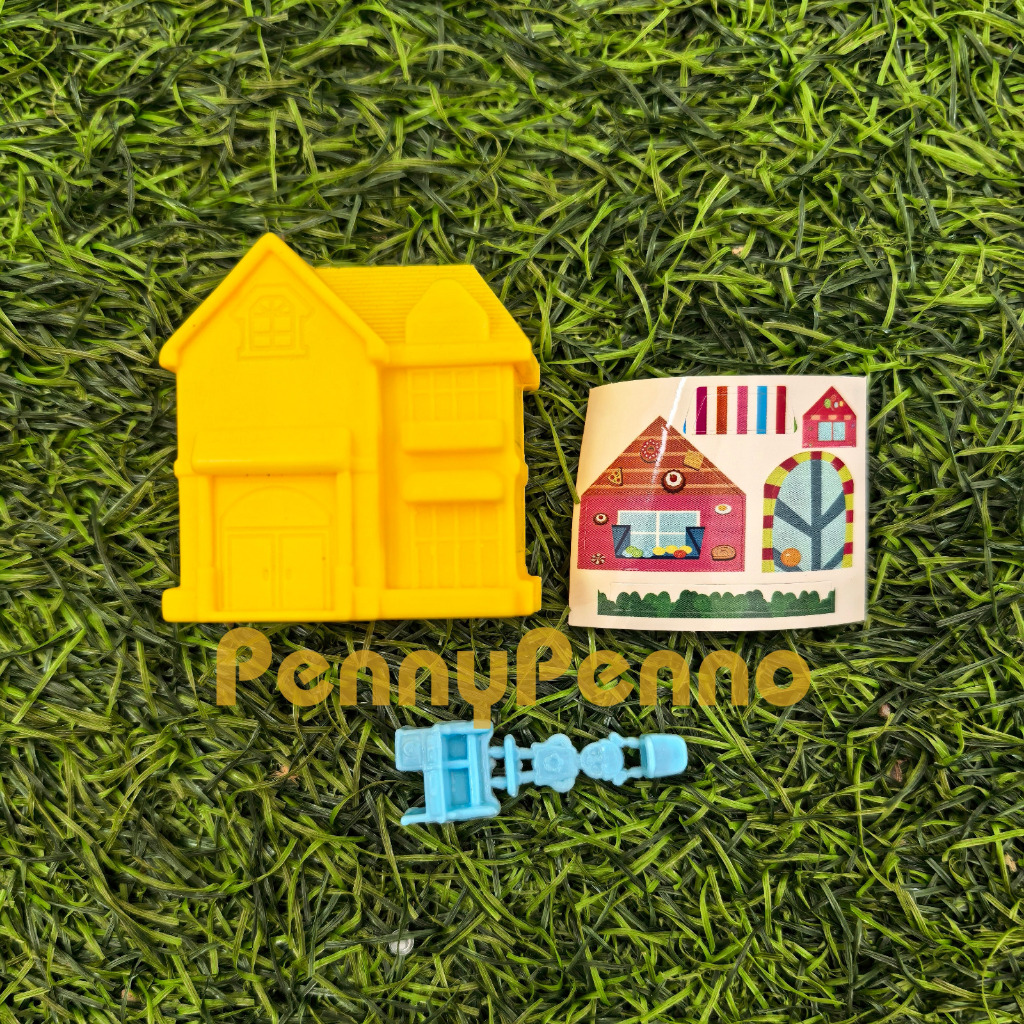 Mainan Rumah Miniatur Mini Warna / Mainan Diy Rumah Villa Miniatur