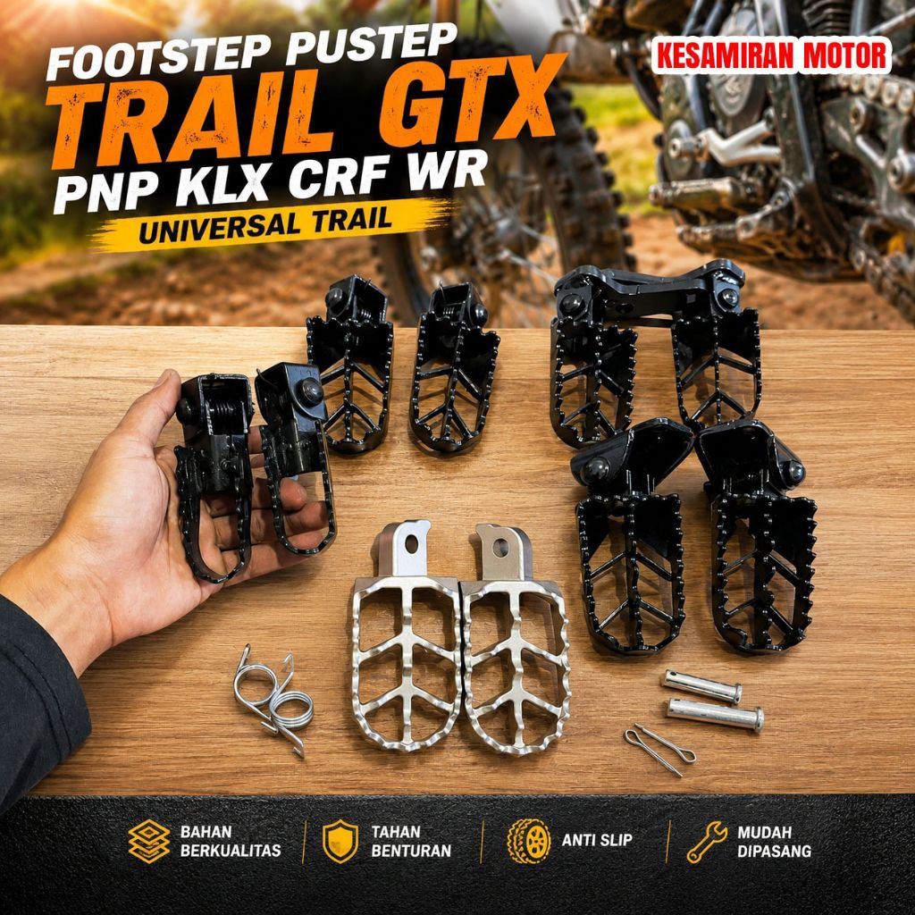 Footstep Step Setep Trail Ktm Bebek Modif Gtx Universal