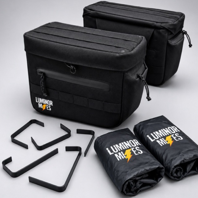 SADDLE BAG Pro Series | Sidebag Tas Samping Motor Ala Trashin Harley Davidson Clubstyle | Sportster 