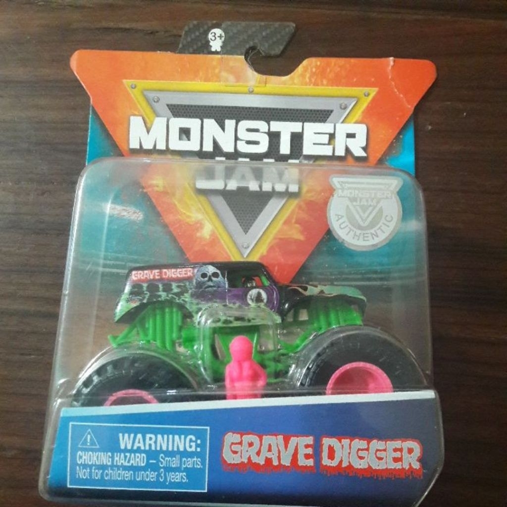 spinmaster monster jam grave digger